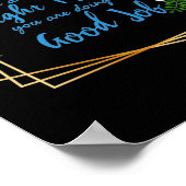 仕事やる気を起こさせるの感動的引用文 ポスター (角)