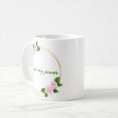 仕事やる気を起こさせるの確認 コーヒーマグカップ (正面左)