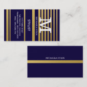 仕事や職業パーソナライズされた 名刺 (正面/裏面)