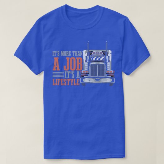 仕事よりライフスタイルトラックL Tシャツ (デザイン正面)