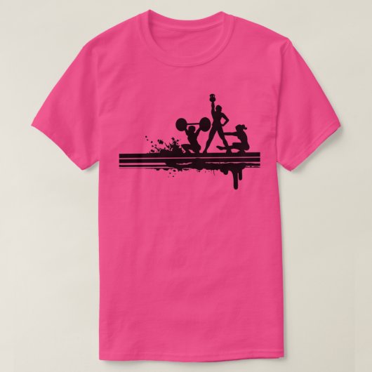 仕事をする Tシャツ (デザイン正面)