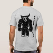 仕事を取り組むこと。  私にいかに尋ねて下さい! Tシャツ (裏面)