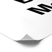 仕事を始めろ！ 〜 ネクタイをしたゴム製のあひる ポスター (角)