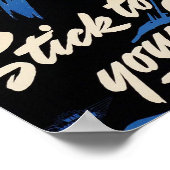 仕事を守れ!戦場にいるアメリカの戦士 ポスター (角)