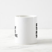 仕事を強制される天性のスレイヤー コーヒーマグカップ (中央)