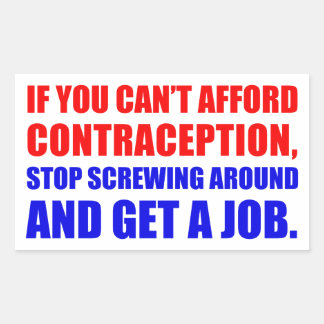 仕事を得る 長方形シール