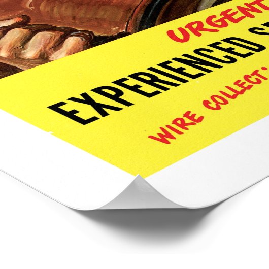 仕事を終えろ！ ポスター (角)