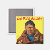 仕事を終えろ！ マグネット (正面/裏面)