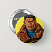 仕事を終えろ！ 缶バッジ (正面&裏面)