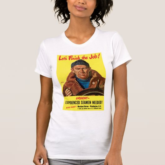 仕事を終わらせよう！ Tシャツ (正面)