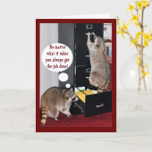 仕事を終わらせる カード (黄色い花)