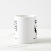 仕事中にいた おもしろ狩りマグカップ コーヒーマグカップ (中央)