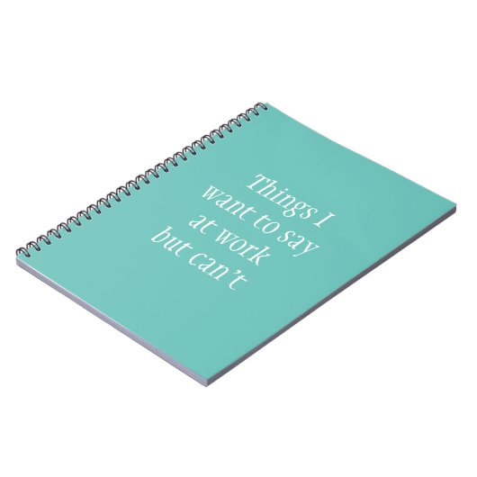 仕事中に言いたいが言えないこと ノートブック (左側)