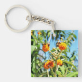 仕事中のミツバチ キーホルダー (正面)