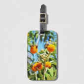 仕事中のミツバチ ラゲッジタグ (正面縦)