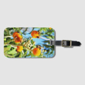 仕事中のミツバチ ラゲッジタグ (正面横)