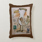 仕事中の猫 アクセントクッション (正面(垂直))