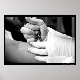 仕事中の芸術家 ポスター