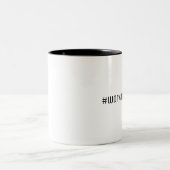 仕事中毒のマグ ツートーンマグカップ (中央)