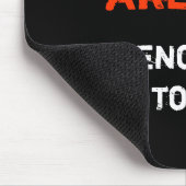 仕事中毒 マウスパッド (コーナー)