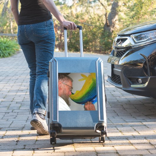 仕事中 シール (スーツケースインサイチュ)