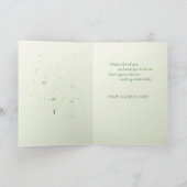 仕事仲間のPro Day Dandelion カード (内部)