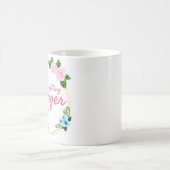 仕事前向きに対する良い引用文 コーヒーマグカップ (中央)