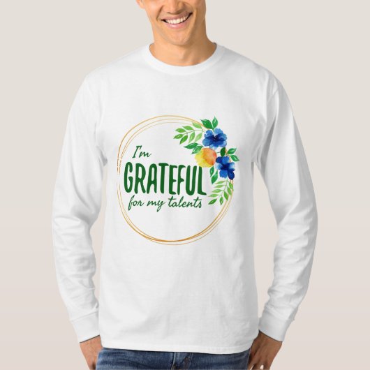 仕事前向きの確認 Tシャツ (正面)