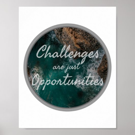 仕事前向きや生活に適したエネルギー引用文 ポスター (正面)