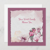 仕事恋しく思の家族 (正面/裏面)