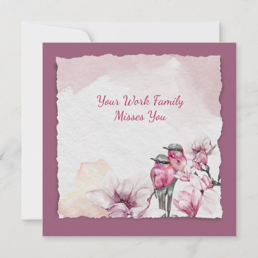 仕事恋しく思の家族 (正面)