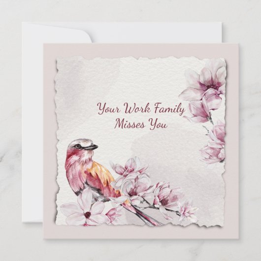 仕事恋しく思の家族 (正面)