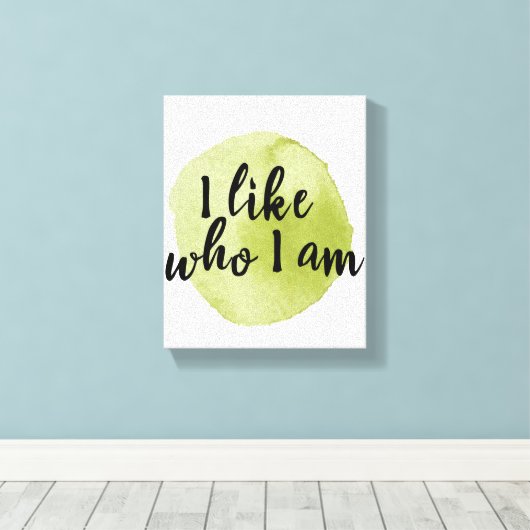 仕事感動的と成功のための引用文 キャンバスプリント (インサイチュ (ウッドフロア))