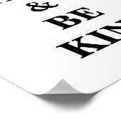 仕事懸命と優しいポスター ポスター (角)