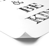 仕事懸命と優しいポスター ポスター (角)