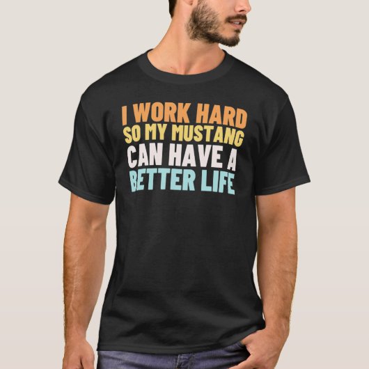 仕事懸命より良い人生を持つことができるように2 Tシャツ (正面)