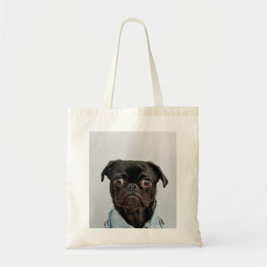 仕事犬 トートバッグ (正面)