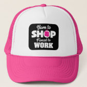 仕事生まれを余儀なくされる キャップ (正面)