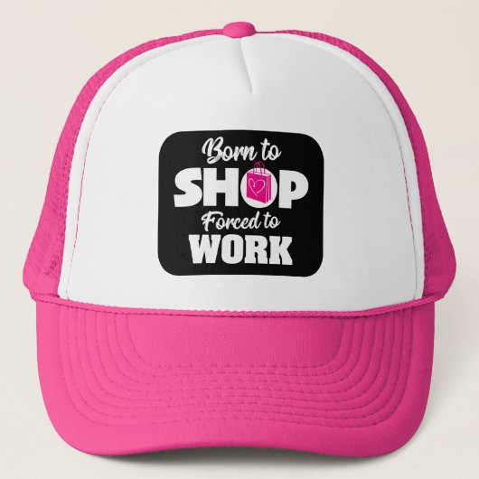 仕事生まれを余儀なくされる キャップ (正面)