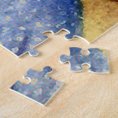 仕事用のドレスを着たカロサの女性 ジグソーパズル (側面)