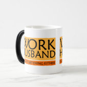 仕事用の夫のマグカップ モーフィングマグカップ (正面左)