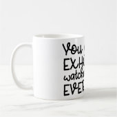 仕事疲れ – Officeおもしろいユーモア引用文 コーヒーマグカップ (左)