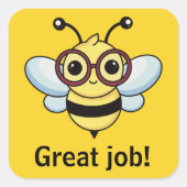 仕事素晴らしのシール スクエアシール (正面)