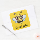 仕事素晴らしのシール スクエアシール (封筒)