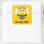 仕事素晴らしのシール スクエアシール (バッグ)