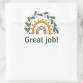 仕事素晴らしのシール スクエアシール (バッグ)