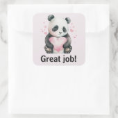 仕事素晴らしのシール スクエアシール (バッグ)