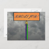 仕事素晴らし!ポストカード ポストカード (正面/裏面)