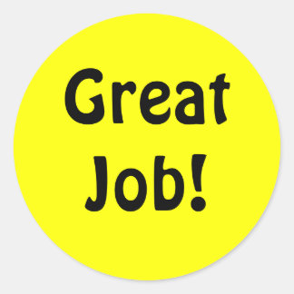 仕事素晴らし!REwardシール ラウンドシール