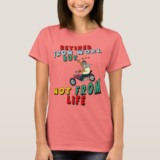仕事退職したから Tシャツ